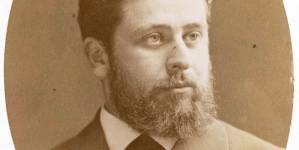 Portret Józefa Natansona z 1881 roku.