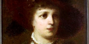"Portret kobiety" Zygmunta Sidorowicza.