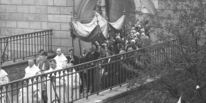Wizyta prezydenta RP Ignacego Mościckiego na Jasnej Górze w 1930 roku.
