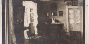 "Wnętrze salonu" Bronisławy Rychter-Janowskiej.