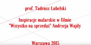 Inspiracje malarskie w filmie "Wszystko na sprzedaż" Andrzeja Wajdy,