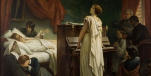 "Śmierć Chopina" Félixa-Josepha Barriasa.