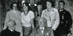 Julia Świtalska na spotkaniu z prezydentem Ignacym Mościckim w 1933 roku.