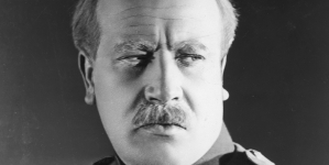 Bogusław Samborski jako generał Polenow w jednej ze scen filmu „Uroda życia”.  (2)