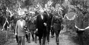 Wizyta prezydenta RP Ignacego Mościckiego w Chojnicach w sierpniu 1927 r.