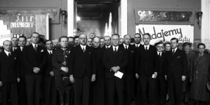 Otwarcie wystawy radiowej w Teatrze Starym w Krakowie w kwietniu 1937 roku.