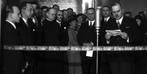 Otwarcie wystawy radiowej w Teatrze Starym w Krakowie w kwietniu 1937 roku. (2)