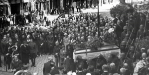 Pogrzeb Romana Starzyńskiego w Warszawie w lipcu 1938 roku.