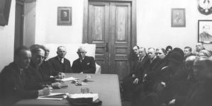 Towarzystwo Przyjaciół Pragi - zebranie 26.02.1932 roku.