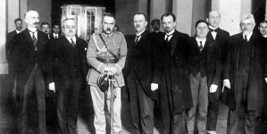 Zaprzysiężenie gabinetu Kazimierza Bartla w Warszawie 15.05.1926 r.