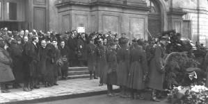 Pogrzeb gen. Jana Romera w kościele garnizonowym w Warszawie w marcu 1934 roku. (2)