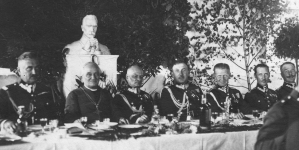 Promocja podchorążych w Szkole Podchorążych Artylerii w Toruniu 15.08.1929 r.