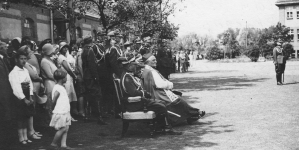 Promocja podchorążych w Szkole Podchorążych Artylerii w Toruniu 15.08.1929 r.