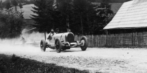 Eliminacje do Mistrzostw Polski - wyścig samochodowy w Krzyżowej w czerwcu 1929 roku (2)