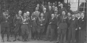 Posiedzenie Rady Głównej Towarzystwa Rozwoju Ziem Wschodnich, nieznana miejscowość 1935 r.