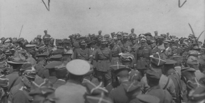 Manewry wojskowe na Wołyniu, sierpień 1928 roku.