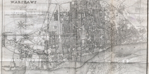 "Plan ogólny Warszawy zdjęty przez Officerów Inżenieryi 1819."