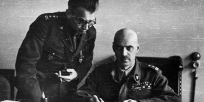 Gen. Władysław Anders i płk. Leopold Okulicki.