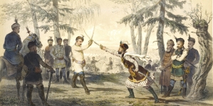 "Obrazy z Pamiętników J. C. Paska - Pojedynek z Jasińskim".