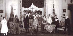 [Scena ze spektaklu "Bracia Lerche" Adama Asnyka w Teatrze Narodowym w Toruniu w 1927 roku.