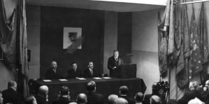 Inauguracja działalności Instytutu Naukowo Rzemieślniczego przy ulicy Chmielnej 52 w Warszawie, 04.12.1936 r.