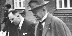Prokuratorzy biorący udział w procesie Józefa Muraszki oskarżonego o zabójstwo komunistów Walerego Bagińskiego i Antoniego Wieczorkiewicz w sierpniu 1925 roku.