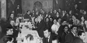 Gwiazdka w Państwowej Szkoły Sztuk Zdobniczych i Przemysłu Artystycznego w Poznaniu w styczniu 1934 roku.