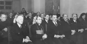 Uroczystośc otwarcia sekcji Instytutu Kultury Italskiej w Krakowie w listopadzie 1934 roku.