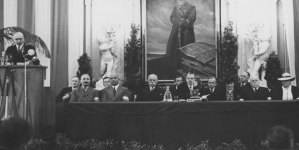 Obóz Zjednoczenia Narodowego w Warszawie - zebranie organizacyjne okręgu Warszawa-Śródmieście 31.05.1937 r.