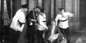 Scena z filmu Michała Waszyńskiego "Antek policmajster" z 1935 roku.