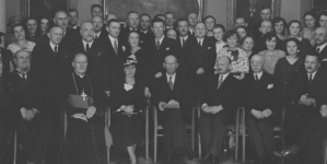 Jubileusz 25 lecia pracy naukowej profesora Oskara Haleckiego w czerwcu 1936 roku.