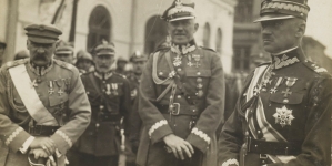 Józef Piłsudski, Stanisław Szeptycki, Stanisław Haller.