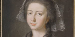 "Portret Marii z Czartoryskich Wirtemberskiej"  Louisa Françoisa Marteau.