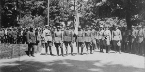 Święto 22 Pułku Ułanów Podkarpackich w Brodach w lipcu 1931 r.