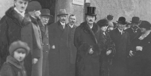 Kompozytor i pianista Ignacy Jan Paderewski podczas pobytu w Poznaniu w 1924 r.