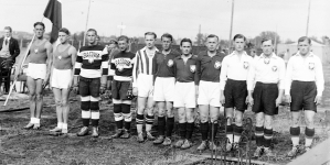 Ślubowanie polskich olimpijczyków w Krakowie w czerwcu 1936 r.