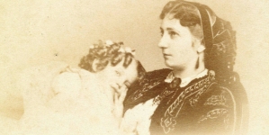 Portret Marii Kwileckiej z córką Jadwigą.