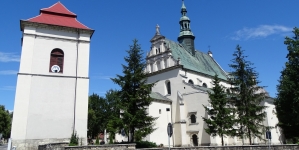 Kościół św. Jana Ewangelisty w Pińczowie, którego  fundatorem był biskup krakowski Zbigniew Oleśnicki.