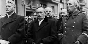 Pogrzeb marszałka Sejmu Ignacego Daszyńskiego w Krakowie 3.11.1936 r.