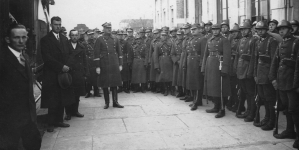 Pogrzeb śp. porucznika WP Jan Łyska w Cieszynie w 1929 r.