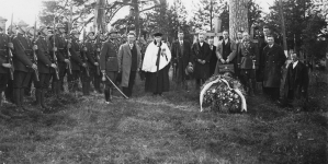 Pogrzeb śp. porucznika WP Jan Łyska w 1929 r.