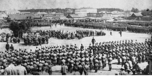 5 Dywizja Syberyjska - święto Grunwaldu w Nowonikołajewsku na Syberii w lipcu 1919 r.