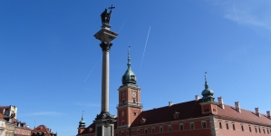 Kolumna Zygmunta III Wazy na placu Zamkowym w Warszawie.
