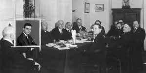 Zebranie w Towarzystwie Badania Zagadnień Międzynarodowych w Warszawie 17.03.1933 r.