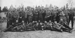 Żołnierze II Batalionu 4 pułku piechoty Legionów Polskich.