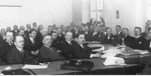 Posiedzenie komisji budżetowej Sejmu w grudniu 1926 r.