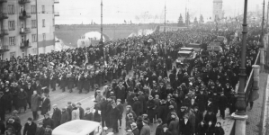 Pogrzeb senatora Bolesława Limanowskiego w Warszawie 25.02.1935 r.