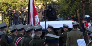 Uroczystości pogrzebowe Jana Olszewskiego na Cmentarzu Wojskowym na Powązkach w Warszawie 16.02.2019 r.