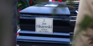 Uroczystości pogrzebowe Jana Olszewskiego na Cmentarzu Wojskowym na Powązkach w Warszawie 16.02.2019 r.