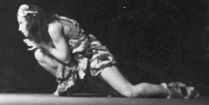Ziuta Buczyńska w tańcu "Księga dżungli" w 1937 r.
